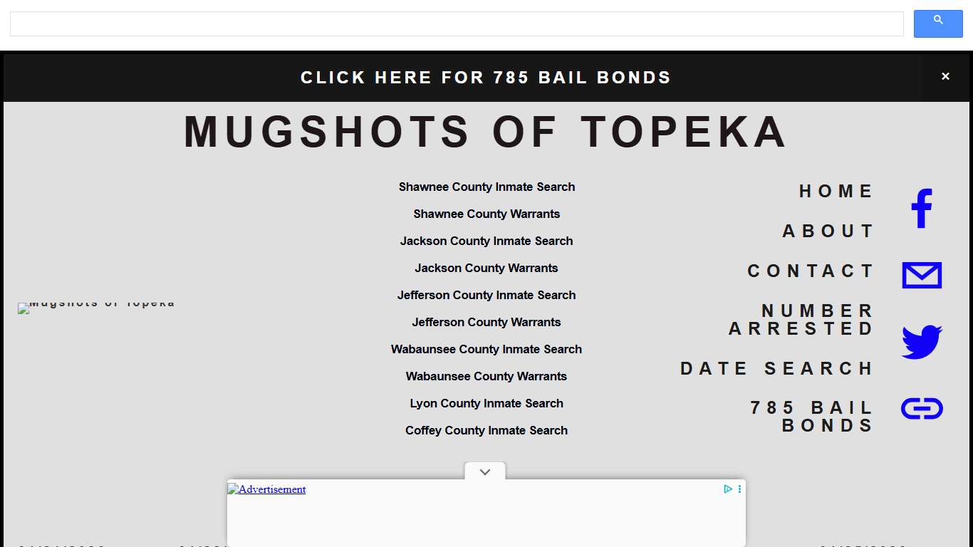Date Search — Mugshots of Topeka